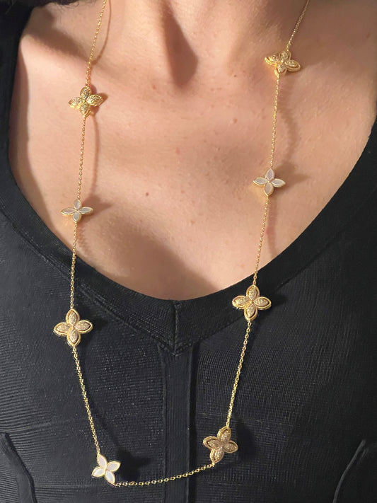 Multi Eris Long Necklace